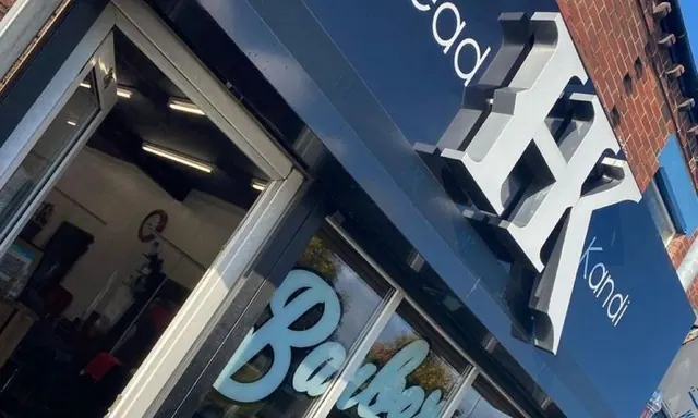 The HeadKandi sign on Manchester Road