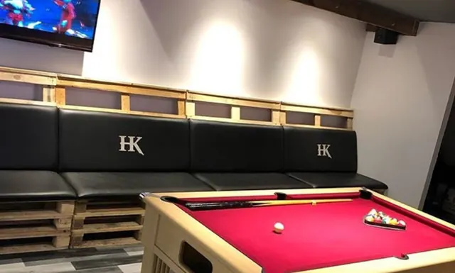 Inside HeadKandi: the HK bench and pool table