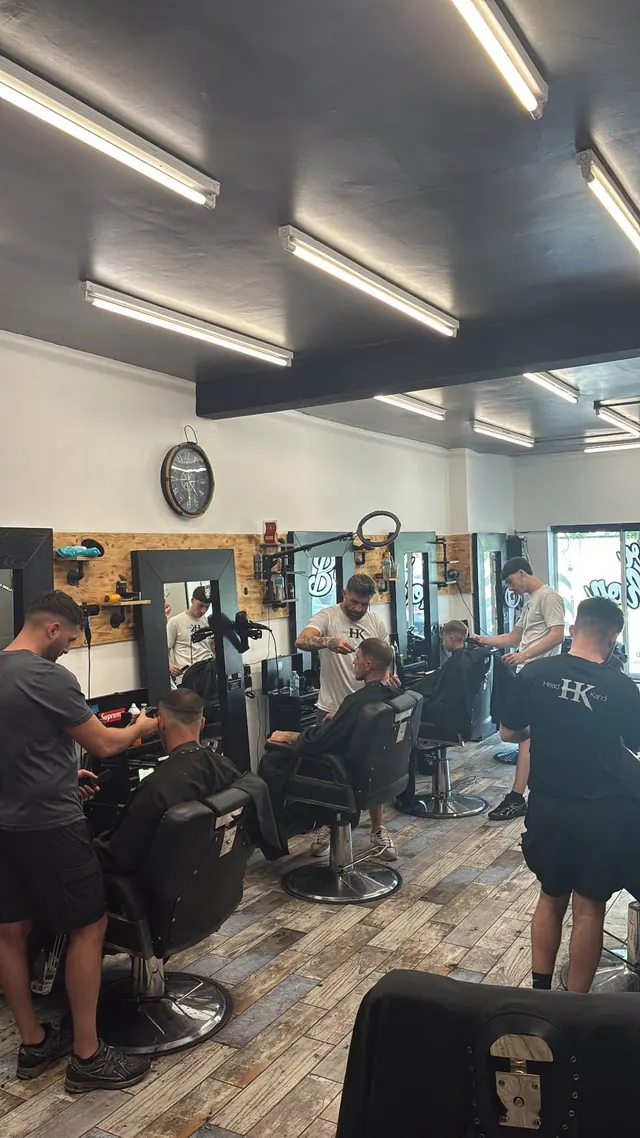 The chairs at HeadKandi Barbers