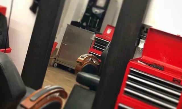The tool chests and chairs at HeadKandi