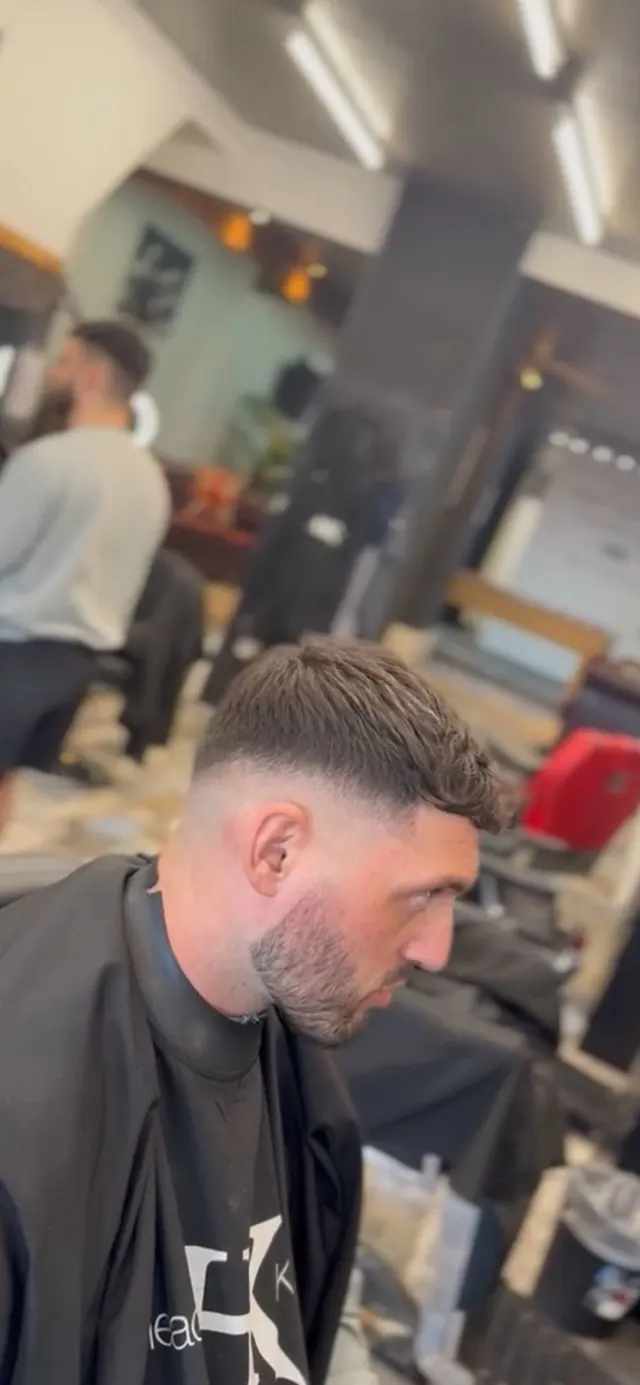 A skin fade at HeadKandi